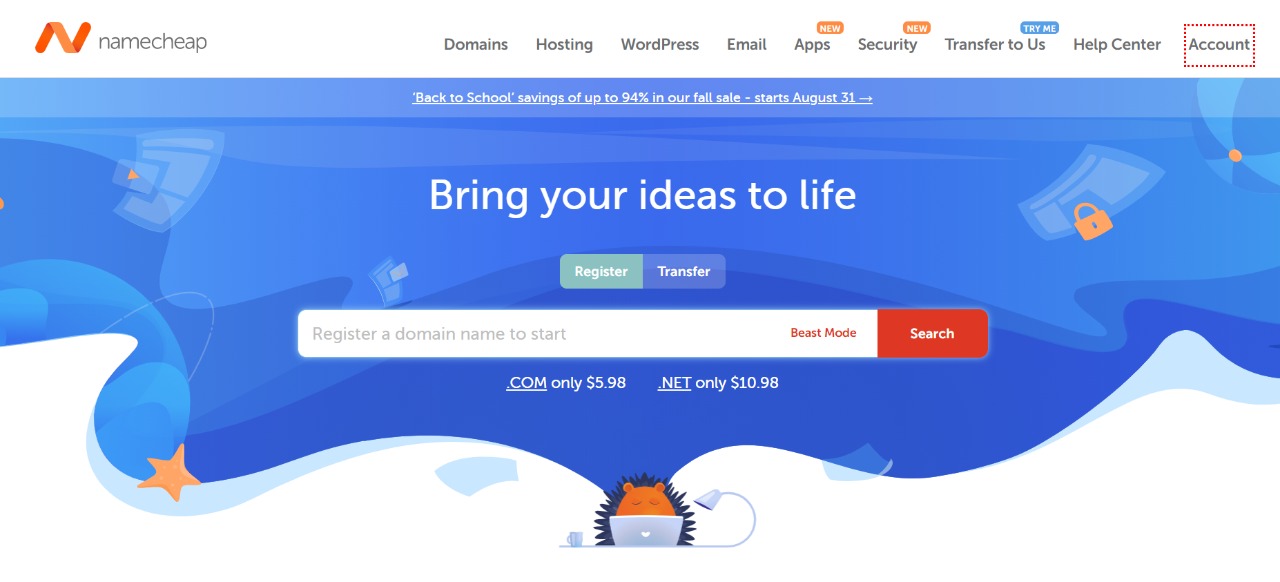 Namecheap 