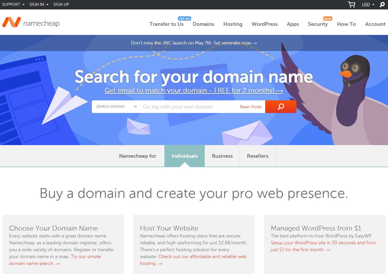 Namecheap 