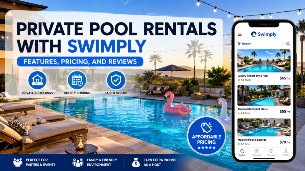 Private Pool Rentals with Swimply: Features, Pricing, and Reviews
